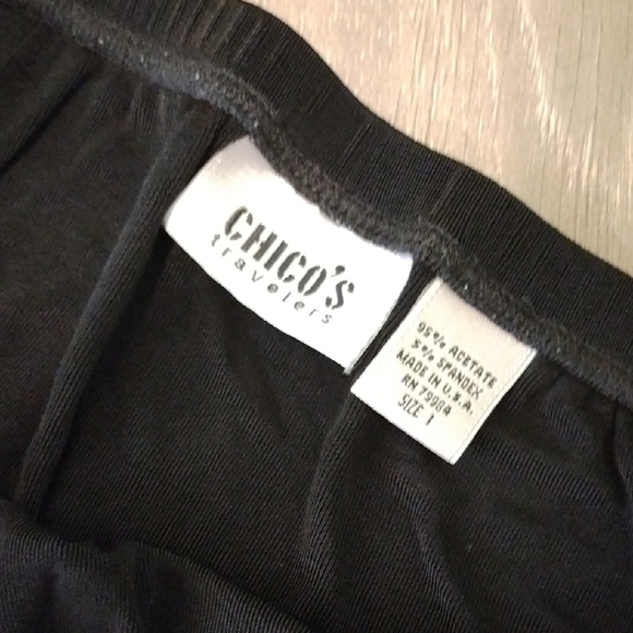 Chico's Classic Black Maxi Skirt - Picture 3 of 9